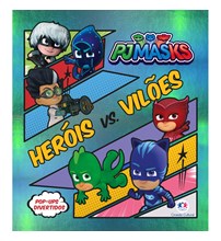 Livro Pop-up PJ Masks - Heróis vs vilões