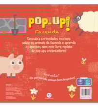 Livro Pop-up Pop! Popposites - on the farm