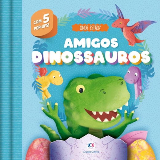 Livro Pop-up Pop-Up Dino and Friends