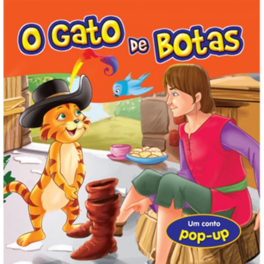 Livro Pop-up Puss in boots - Pop-up fun