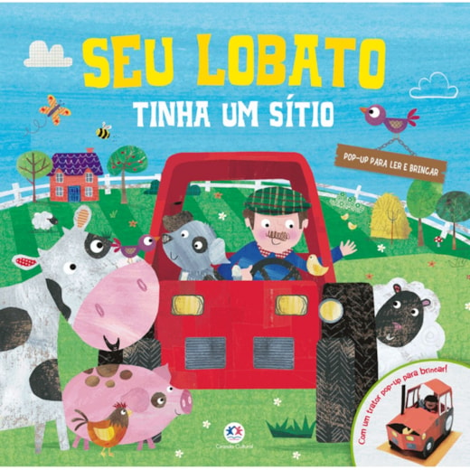 Livro Pop-up Seu Lobato tinha um sítio