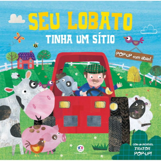 Livro Pop-up Seu Lobato tinha um sítio