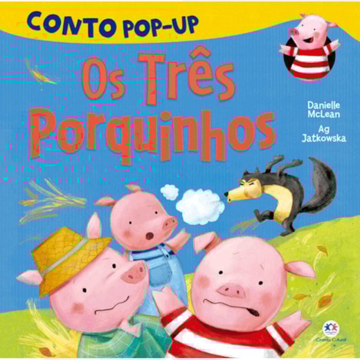 Livro Pop-up The three little pigs
