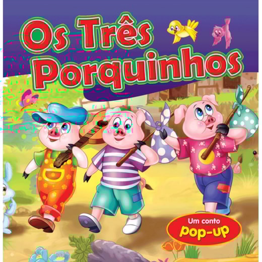 Livro Pop-up The three little pigs