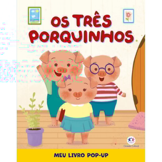 Livro Pop-up The three little pigs