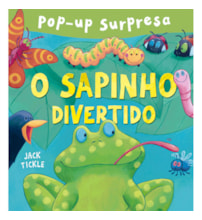 Livro Pop-up The very funny frog