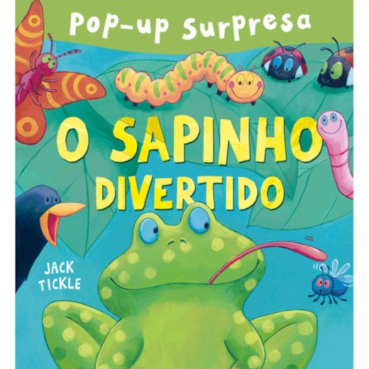 Livro Pop-up The very funny frog