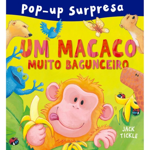 Livro Pop-up The very messy monkey