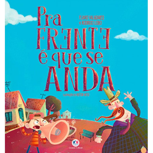 Livro Pra frente é que se anda