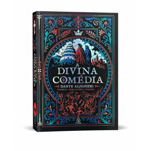 Livro Principis A Divina Comédia - Edição supreme - Livro capa dura com relevo