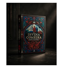 Livro Principis A Divina Comédia - Edição supreme - Livro capa dura com relevo