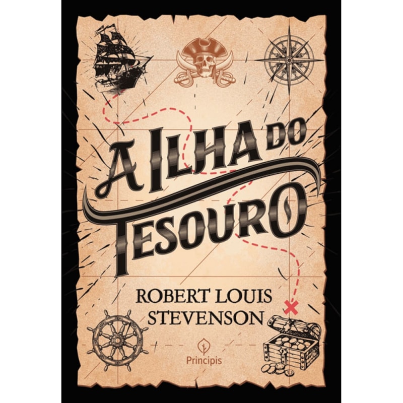Livro Principis A ilha do tesouro - Ciranda Cultural