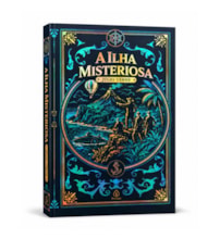 Livro Principis A Ilha Misteriosa  Edição Supreme Capa Dura com Alto Relevo