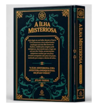 Livro Principis A Ilha Misteriosa  Edição Supreme Capa Dura com Alto Relevo