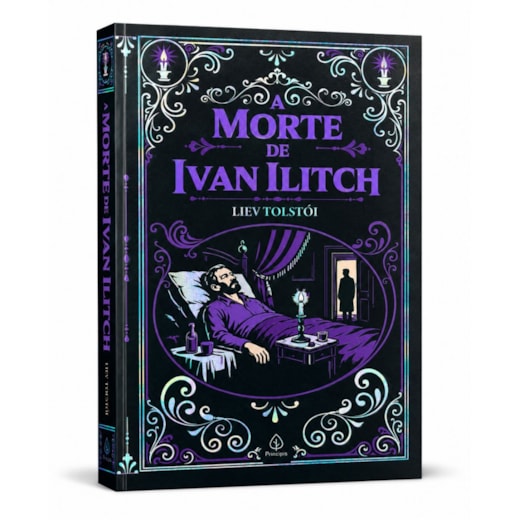 Livro Principis A Morte de Ivan Ilitch  Edição Supreme Capa Dura com Alto Relevo