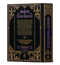Livro Principis A Morte de Ivan Ilitch  Edição Supreme Capa Dura com Alto Relevo