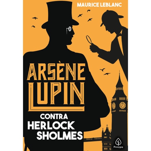 Livro Principis Arsène Lupin Contra Herlock Sholmes