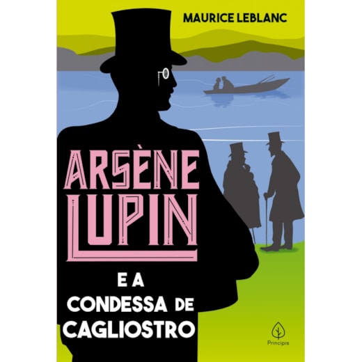 Livro Principis Arsène Lupin e a condessa de Cagliostro