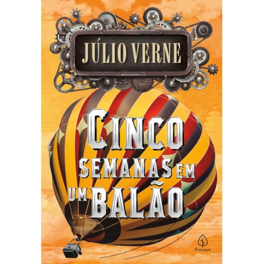 Livro Principis Cinco semanas em um balão