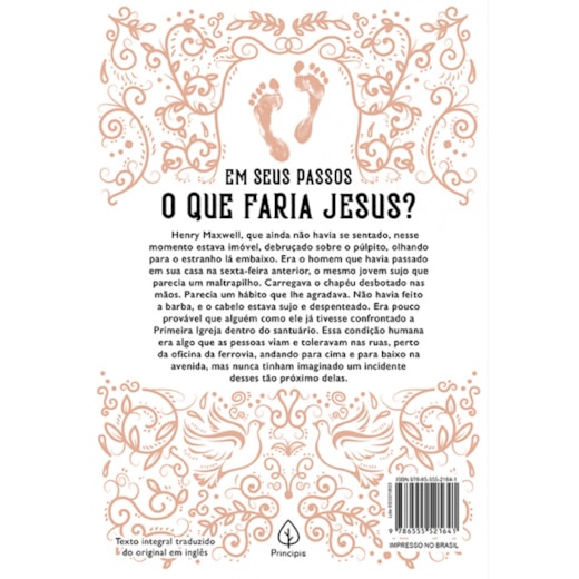 Livro Principis Em seus passos o que faria Jesus? - Ciranda Cultural