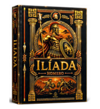 Livro Principis Ilíada - Edição Supreme Capa Dura com Alto Relevo
