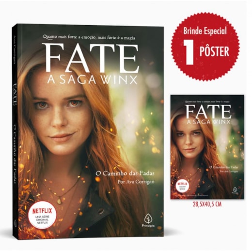 Livro Principis Kit Winx - Elemento Água (Poster e Livro)