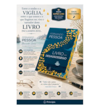 Livro Principis Livro do Desassossego - Edição super luxo com pintura trilateral - Edição colecionável