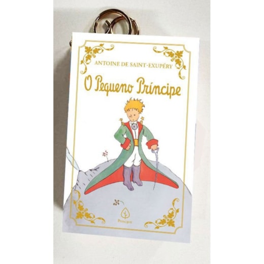 Livro Principis O pequeno príncipe - Livro com Chaveiro - Antoine de Saint-Exupéry - Capa Dura