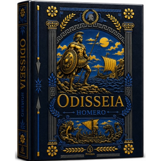 Livro Principis Odisseia - Edição Supreme Capa Dura com Alto Relevo