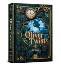 Livro Principis Oliver Twist - Edição Supreme Capa Dura com Alto Relevo
