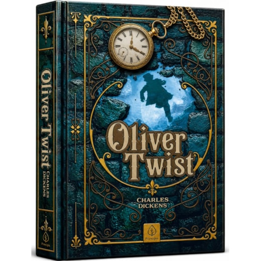 Livro Principis Oliver Twist - Edição Supreme Capa Dura com Alto Relevo