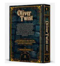 Livro Principis Oliver Twist - Edição Supreme Capa Dura com Alto Relevo