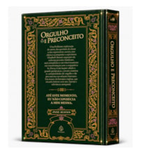 Livro Principis Orgulho e Preconceito - Edição Supreme Capa Dura com Alto Relevo