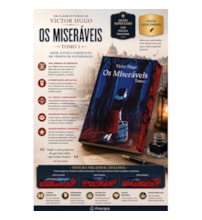 Livro Principis Os miseráveis - Tomo 1 - Edição super luxo com pintura trilateral - Edição colecionável