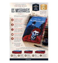 Livro Principis Os miseráveis - Tomo 2 - Edição super luxo com pintura trilateral - Edição colecionável