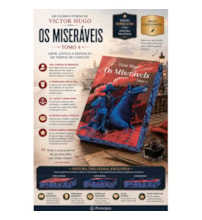 Livro Principis Os miseráveis - Tomo 4 - Edição super luxo com pintura trilateral - Edição colecionável
