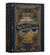 Livro Principis Razão e Sensibilidade - Edição Supreme Capa Dura com Alto Relevo