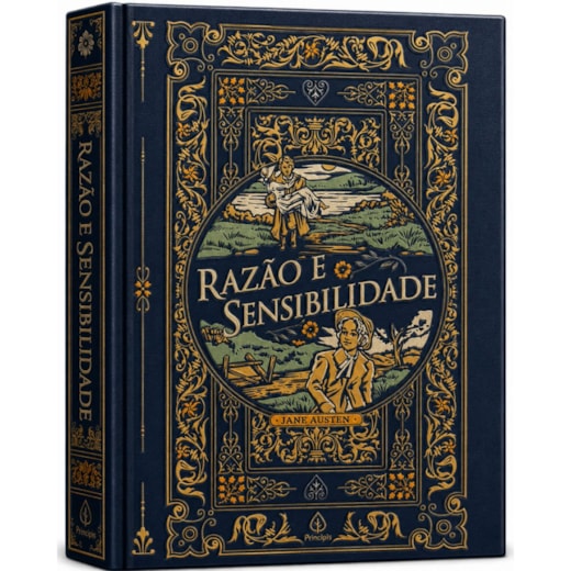 Livro Principis Razão e Sensibilidade - Edição Supreme Capa Dura com Alto Relevo