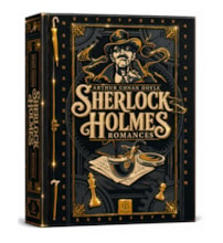 Livro Principis Sherlock Holmes: Romances - Edição Supreme Capa Dura com Alto Relevo