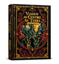 Livro Principis Viagem ao Centro da Terra - Edição Supreme Capa Dura com Alto Relevo