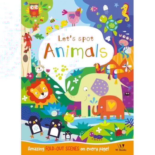 Livro Procure e encontre Animals