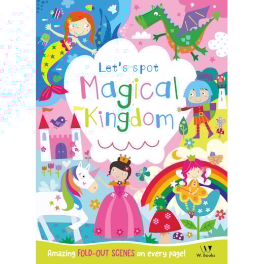Livro Procure e encontre Magical Kingdom