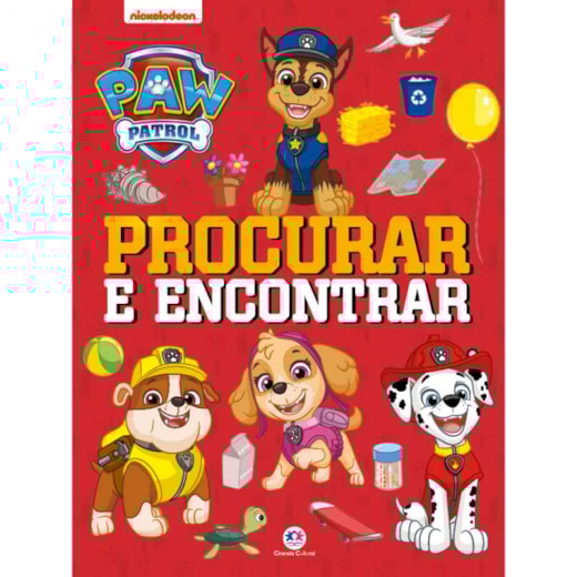 Livro Procure e encontre Patrulha Canina - Procurar e encontrar