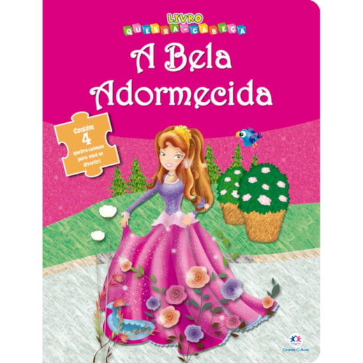 Livro Quebra-cabeça A Bela Adormecida