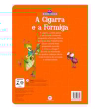 Livro Quebra-cabeça A cigarra e a formiga