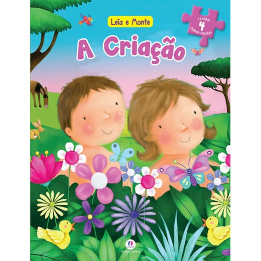 Livro Quebra-cabeça A criação