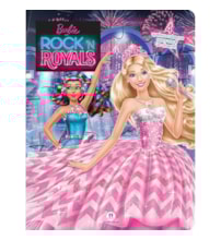 Livro Quebra-cabeça Barbie em Rock in Royals Livro Quebra-cabeça Barbie em Rock in Royals