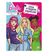 Livro Quebra-cabeça Barbie - Uma viagem especial
