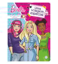 Livro Quebra-cabeça Barbie - Uma viagem especial Livro Quebra-cabeça Barbie - Uma viagem especial