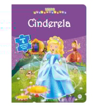 Livro Quebra-cabeça Cinderela